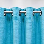 Eyelet top curtain style